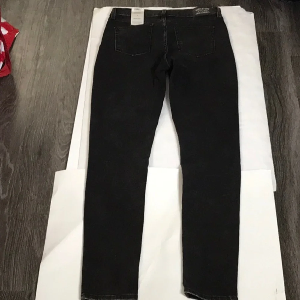 Levi’s Signature Iconic Stretch Super Skinny Girl's Jean Black 18 NEW Classic